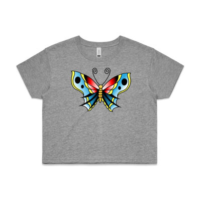 Butterfly crop top  Thumbnail